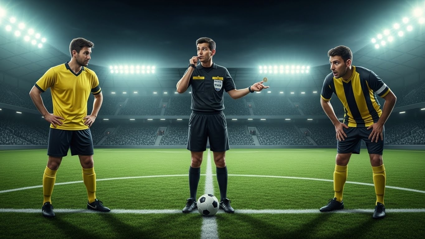 Scène surréaliste en Coupe de France : l'arbitre se trompe de côté lors du toss avant les tirs au but entre Angers et Toulouse. Une erreur qui a peut-être tout changé ?