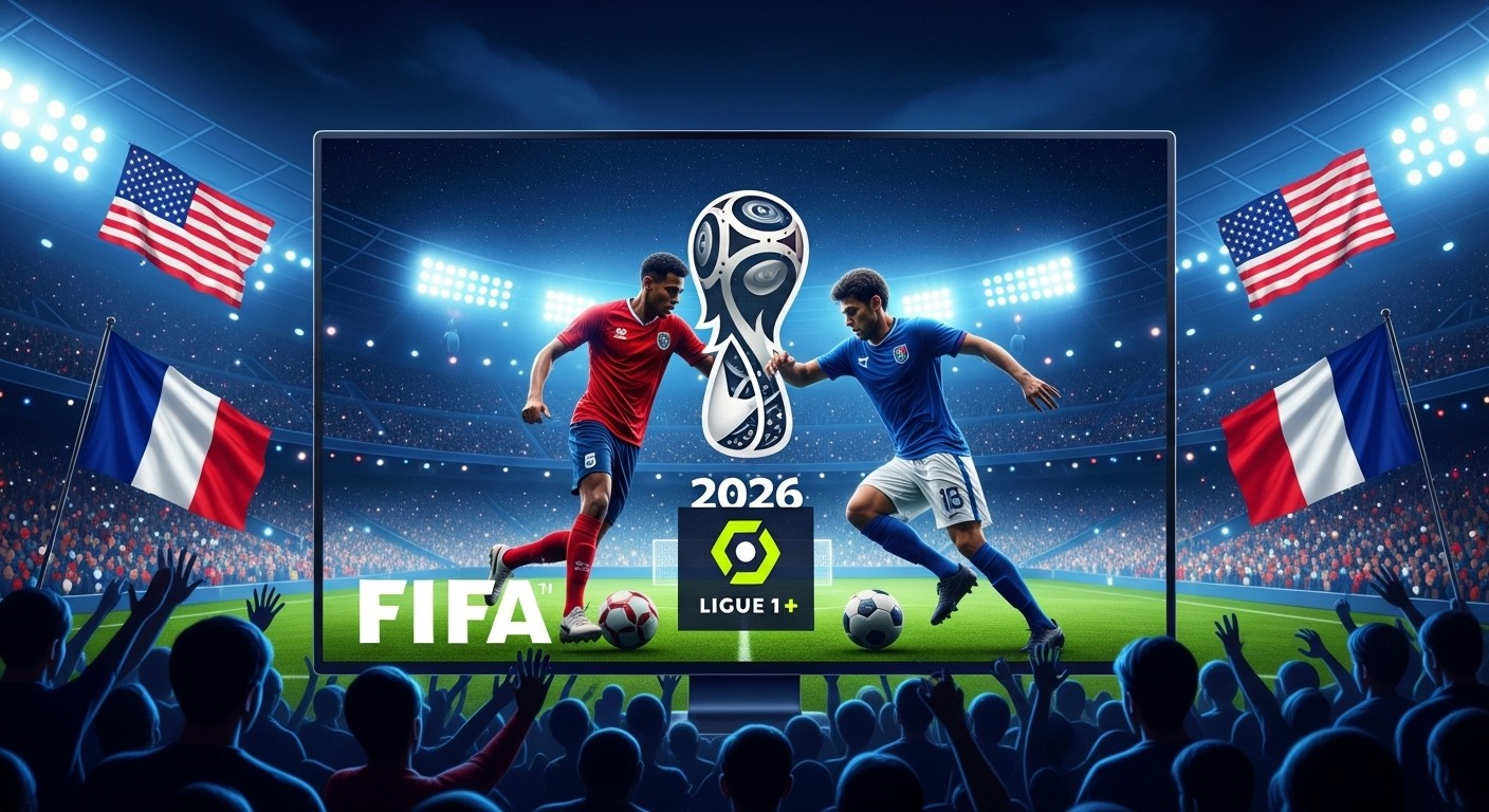 Découvrez pourquoi la plateforme Ligue 1+ pourrait retransmettre tous les matchs de la Coupe du Monde 2026 en France, avec M6 en co-diffusion. Un deal surprise à moins de 20 millions d'euros qui change la donne !