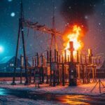 Coupure Électricité Essonne : Incendie Poste Enedis en Pleine Neige