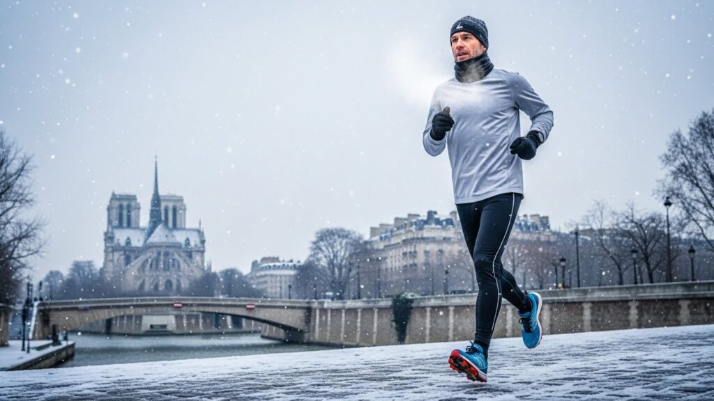Courir Sous la Neige à Paris : Une Passion Hivernale