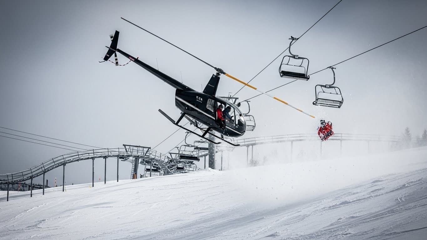 Tragédie en Russie : un hélicoptère privé s'enchevêtre dans les câbles d'un télésiège et s'écrase, faisant deux morts. Découvrez les circonstances troublantes de cet accident dramatique en pleine station de ski.