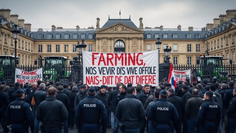 Crise Agricole 2026 : Action Coup de Poing au Ministère et 50 Gardes à Vue