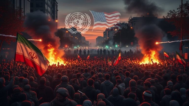 Crise en Iran : l&rsquo;ONU en alerte face à la révolte populaire