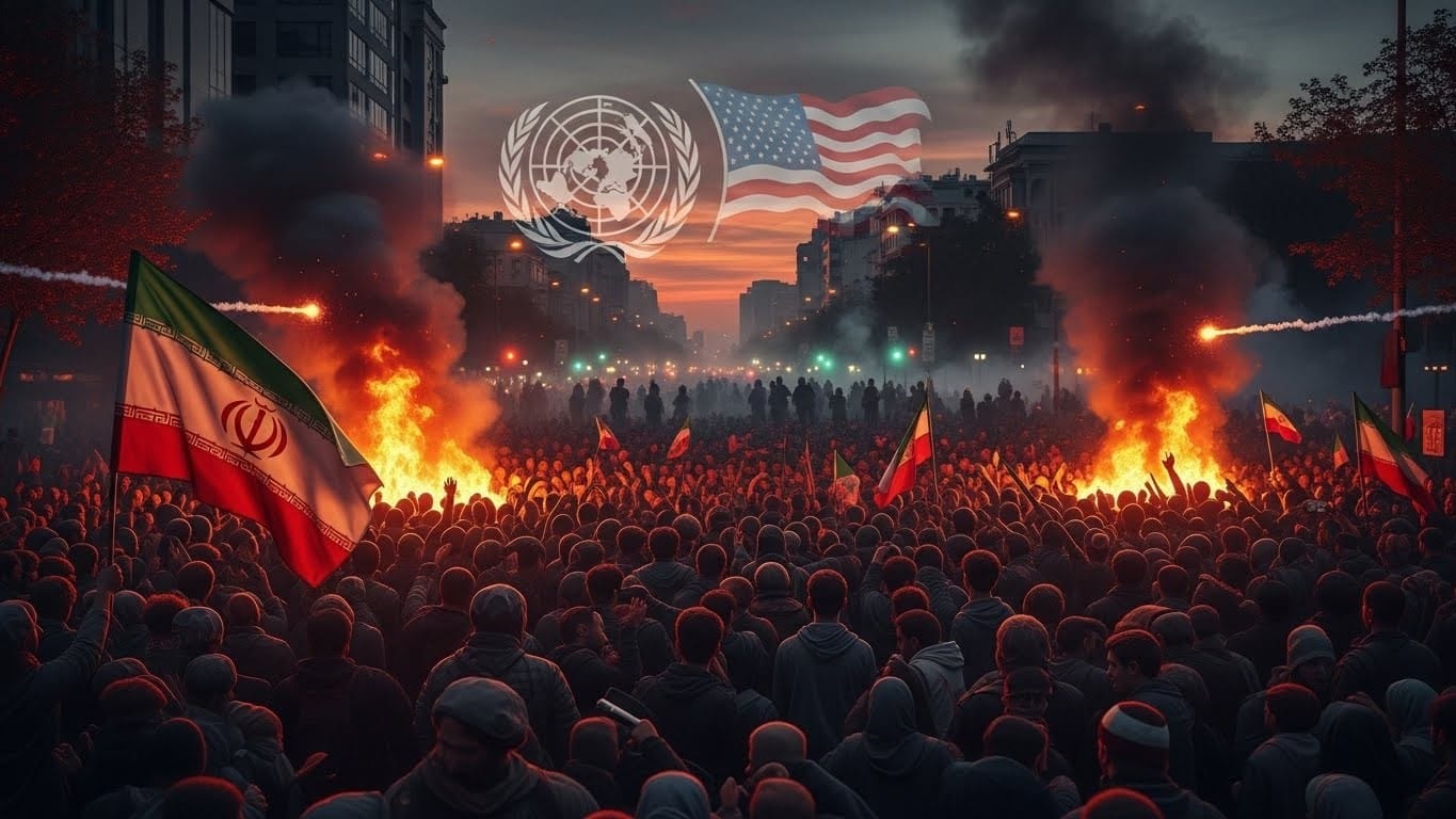 Découvrez la situation explosive en Iran avec des milliers de morts, coupure internet et réunion urgente à l'ONU. Trump menace, le régime tremble : analyse complète de cette crise majeure.