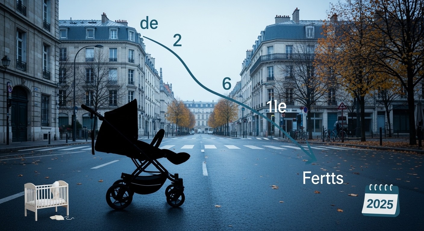 En 2025, la France enregistre son plus faible nombre de naissances depuis 1945, avec un solde naturel négatif inédit. Découvrez les causes, conséquences et pistes pour inverser la tendance démographique.