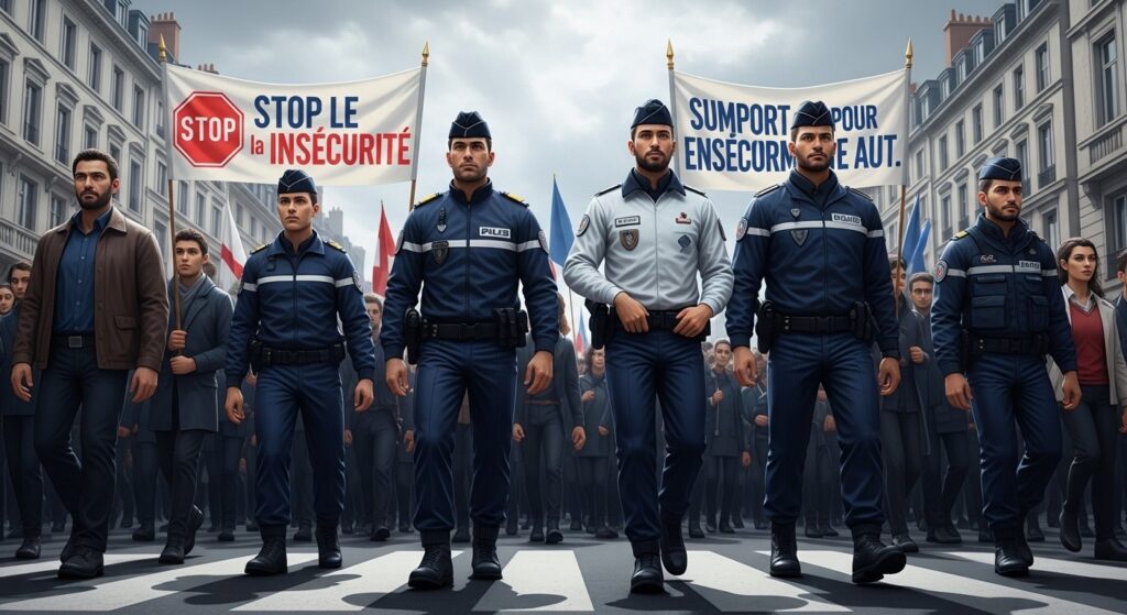 Crise Sécuritaire en France : Les Policiers Appellent les Citoyens à Manifester