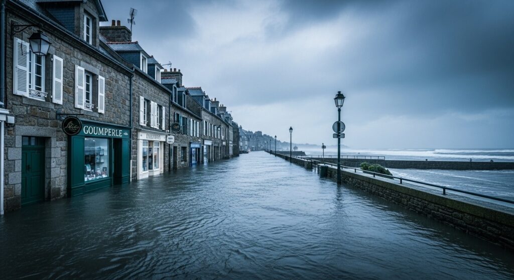 Crues en Bretagne : Finistère, Morbihan et Ille-et-Vilaine en Alerte Orange