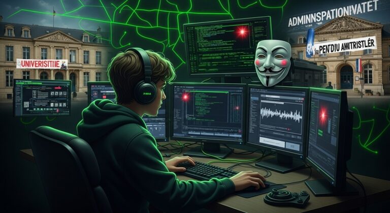 Cyberattaques sur les Académies : Jeunes Hackers Mis en Examen