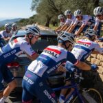 Cyclisme : Paul Magnier et son équipe sauvent un automobiliste