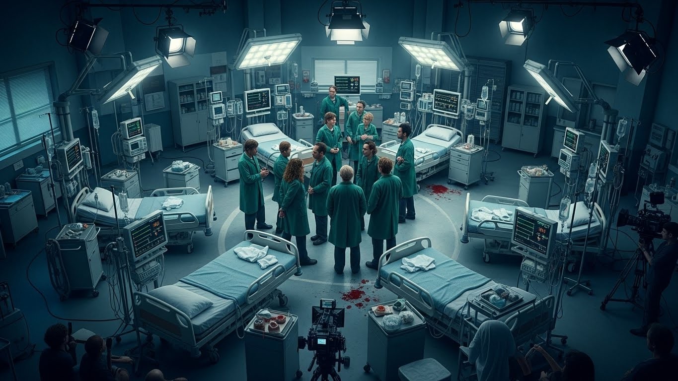 Plongez au cœur du tournage de The Pitt sur HBO Max : un hôpital grandeur nature, des acteurs formés comme de vrais médecins et une immersion totale dans les urgences. La série qui repousse les limites du réalisme médical.