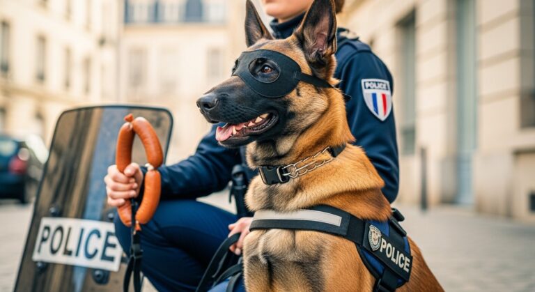 De l&rsquo;Abandon à la Gloire : Galbi Devient Chien Policier