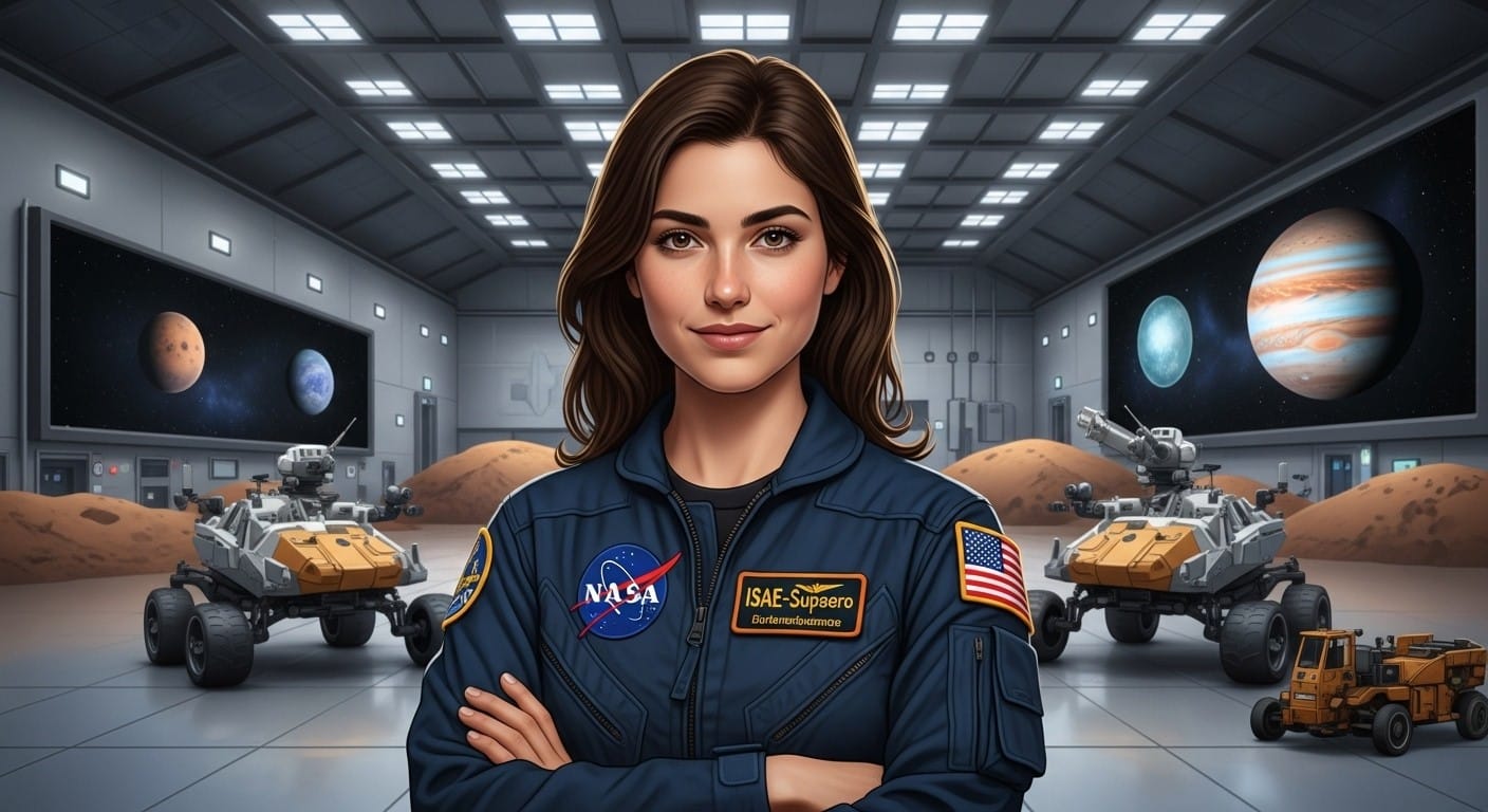 Découvrez l'histoire d'Emma Vellard, jeune Albigeoise qui, après des doutes au lycée, intègre l'ISAE-Supaero et décroche un stage au JPL de la NASA. Une leçon de persévérance !