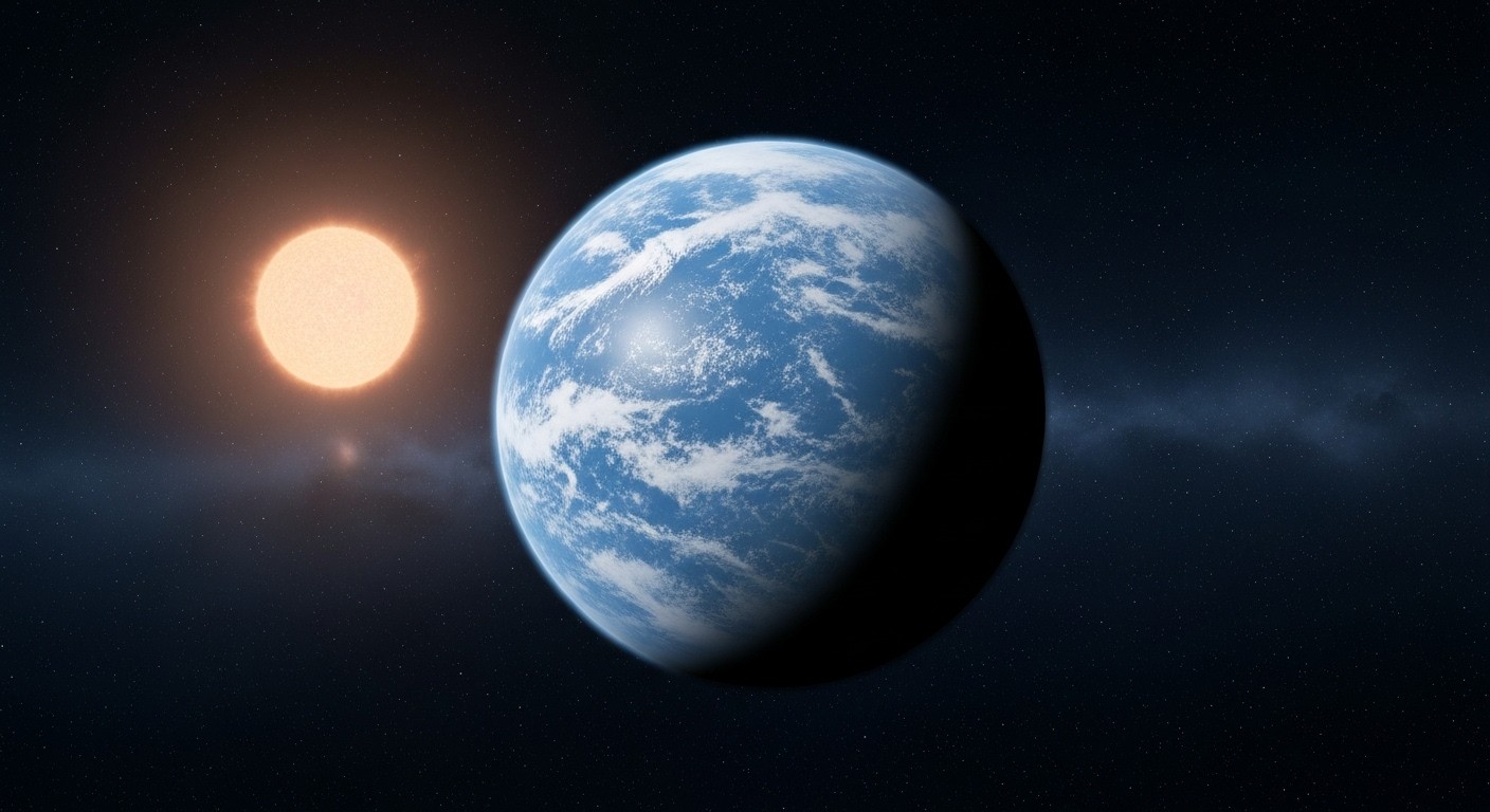 Découvrez HD 137010 b, exoplanète de taille terrestre à 146 années-lumière, potentiellement habitable mais glacée à -70°C. Un monde fascinant qui relance la quête de vie extraterrestre.