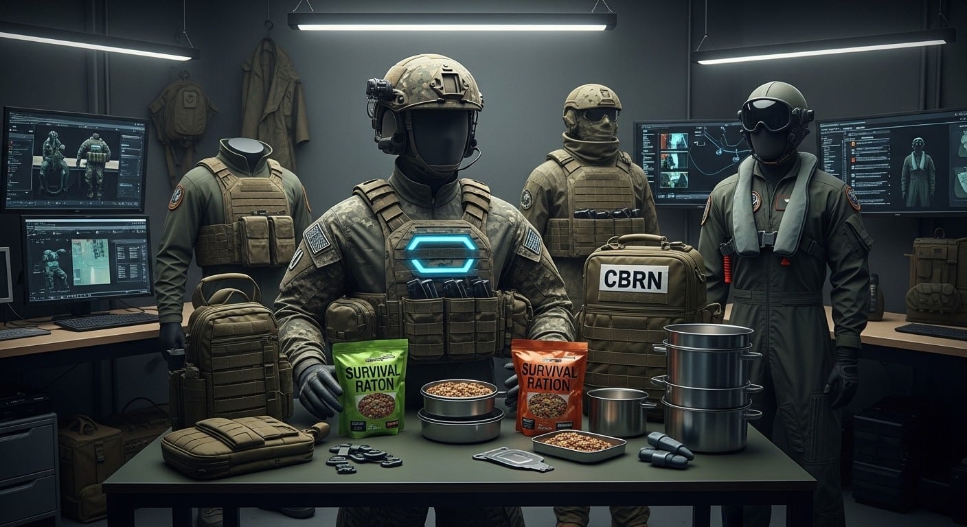 Plongez dans les coulisses du centre secret de Rambouillet où naissent tenues de combat, rations de survie et protections high-tech pour les soldats français. Un maillon vital de notre défense révélé !