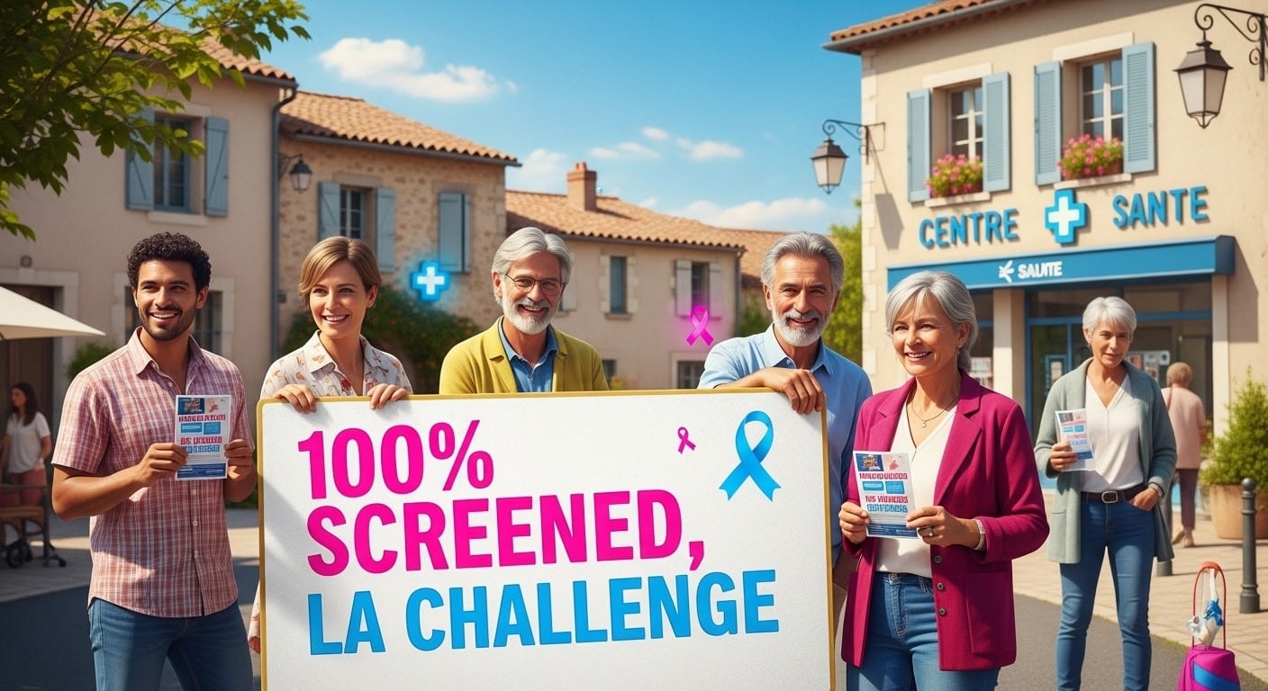 Une petite commune d'Essonne lance un challenge inédit : faire dépister 100% de ses habitants éligibles contre trois cancers majeurs d'ici fin 2026. Découvrez ce projet ambitieux qui pourrait inspirer toute la France !