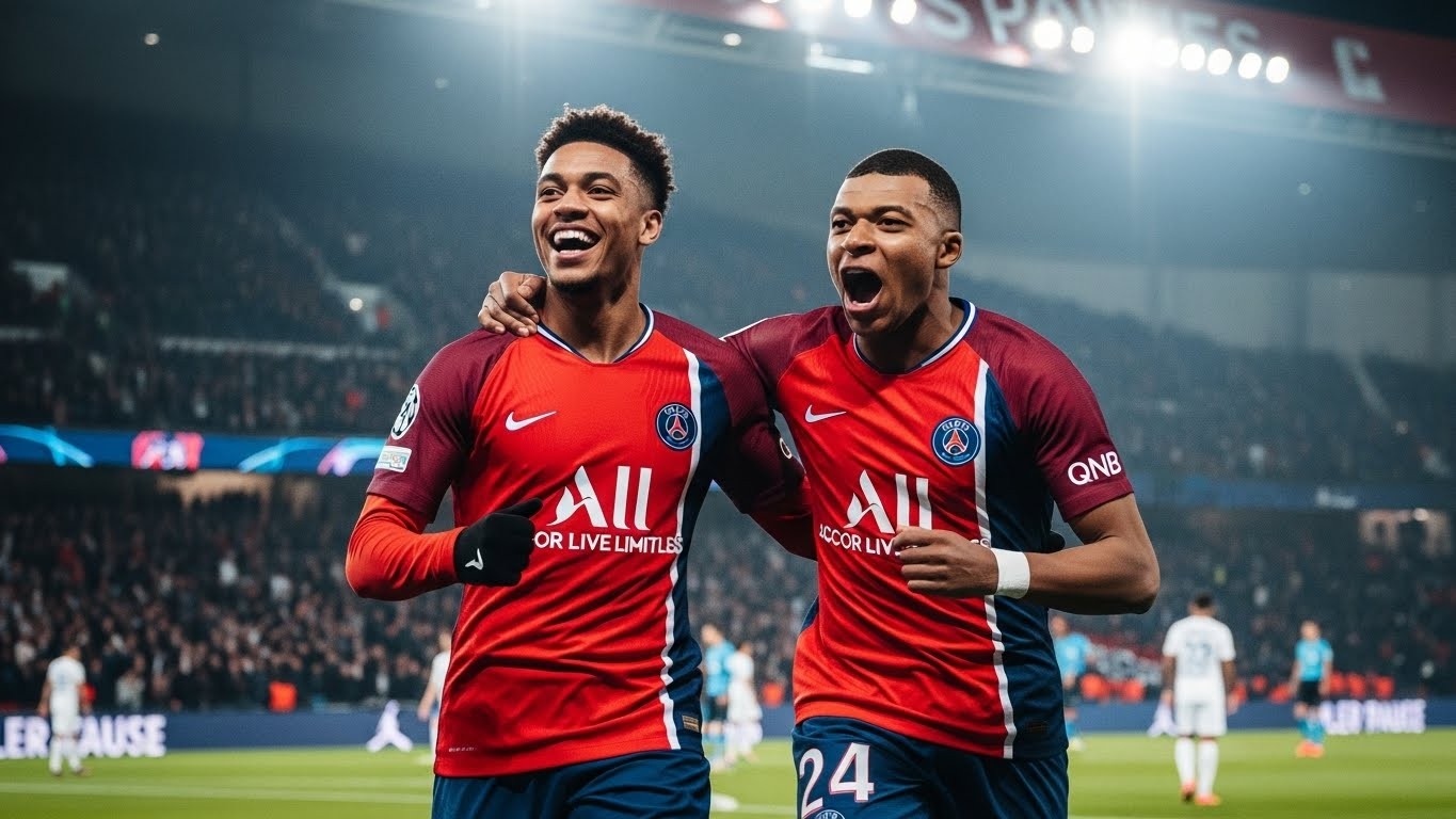 Dembélé et Doué retrouvent leur forme au meilleur moment. Leurs buts dans le derby annoncent un printemps décisif pour le PSG en Ligue 1 et en Europe. Analyse complète.