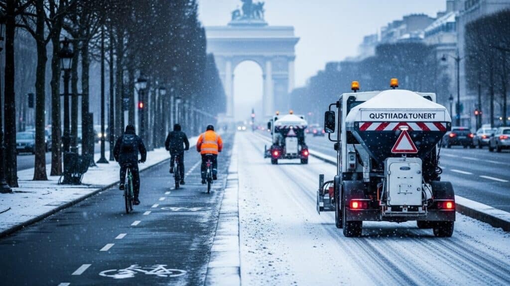 Déneigement Pistes Cyclables Paris : Une Organisation Rodée