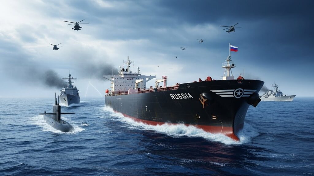 Député Russe Propose de Torpiller Navires US Après Saisie Pétrolier