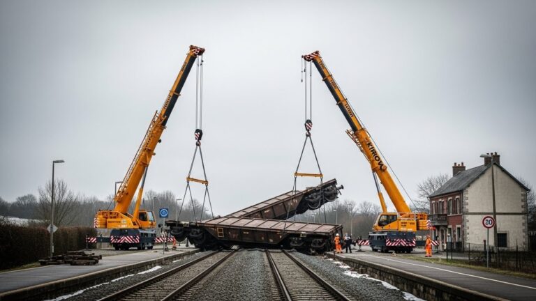 Déraillement à Carentan : Plusieurs Semaines Sans Train Entre Cherbourg et Caen