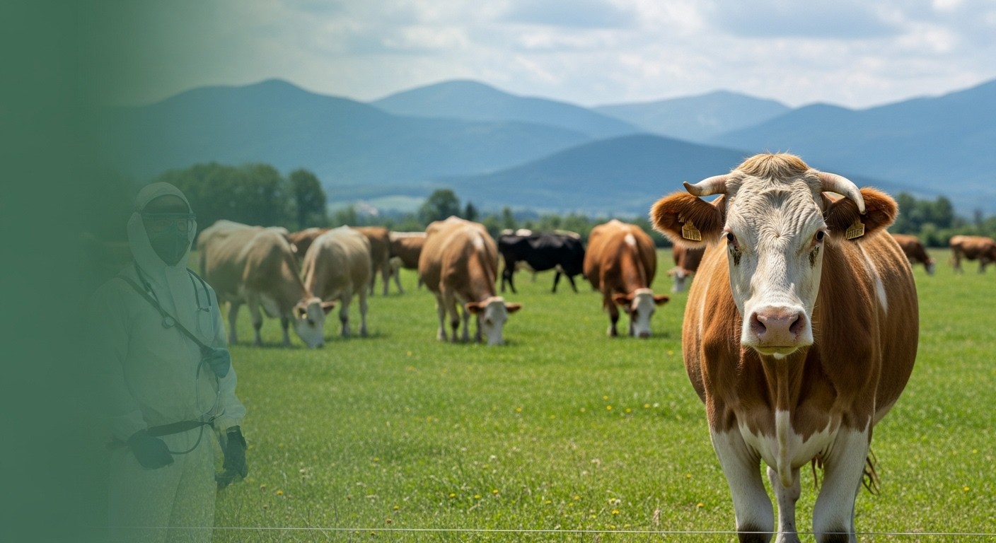 La dermatose nodulaire contagieuse frappe les bovins français depuis 2025. Annie Genevard annonce un espoir d'éradication totale : aucun foyer depuis janvier 2026. Décryptage de la situation actuelle.