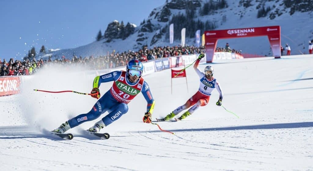 Descente Kitzbühel 2026 : Franzoni triomphe, Muzaton explose !
