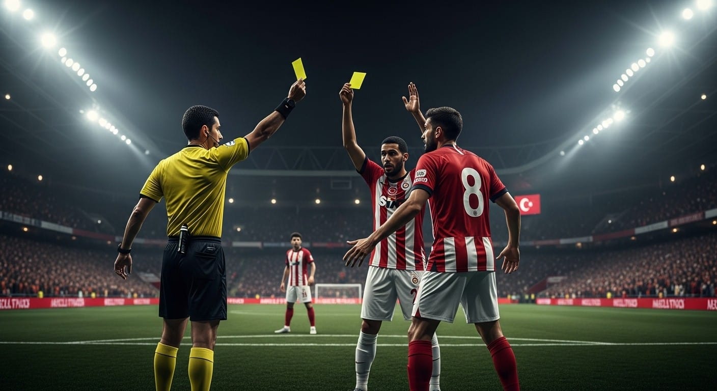 Découvrez l'expulsion hallucinante de Kerem Demirbay : deux cartons jaunes en deux secondes lors de Trabzonspor-Kasimpasa. Un scandale arbitral qui secoue la Turquie !