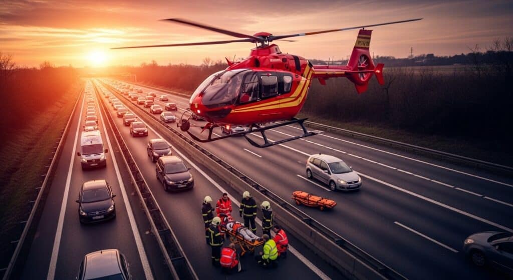 Deuxième Hélicoptère Sécurité Civile Île-de-France Sauve Vies