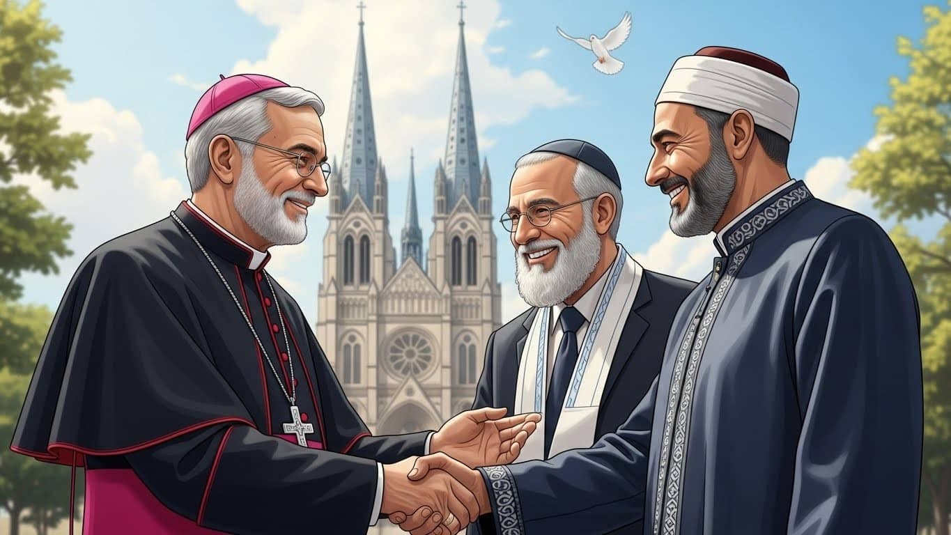 Découvrez comment catholiques, juifs et musulmans du Val-de-Marne s'unissent pour créer une association dédiée au dialogue interreligieux et à l'éducation contre l'ignorance religieuse. Une initiative porteuse d'espoir pour la paix.