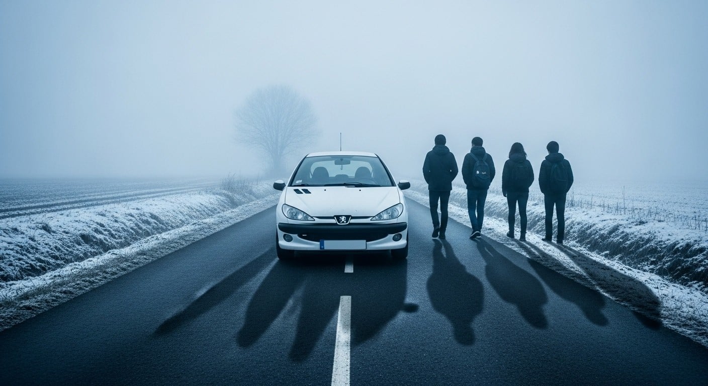 Quatre adolescents et un jeune majeur ont disparu depuis le 15 janvier 2026 dans l'Aisne. Un appel à témoins est lancé : Peugeot 206 blanche, possible fugue collective. Détails et signalements clés.
