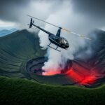 Disparition Mystérieuse d&rsquo;un Hélicoptère au Volcan Aso au Japon