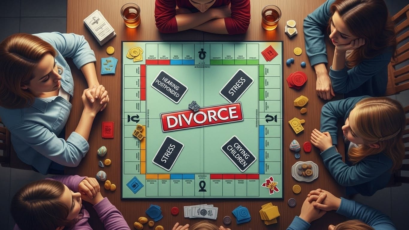 Découvrez comment les avocats marseillais alertent sur les délais interminables des divorces avec une campagne choc sous forme de jeu de société fictif. Une situation qui impacte familles et enfants.