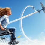 Dorine Bourneton : Première Pilote de Voltige Paraplégique