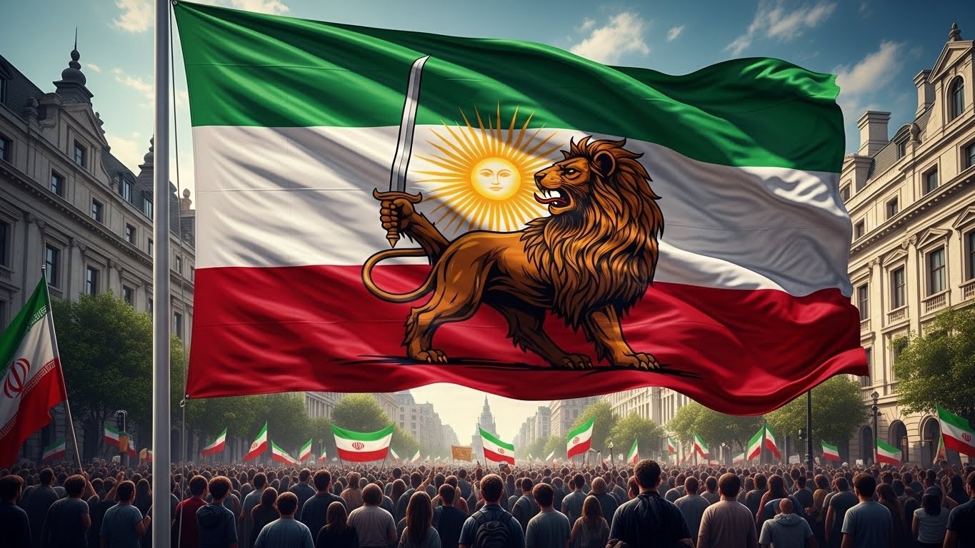 Découvrez pourquoi le drapeau au lion et soleil, banni depuis 1979, devient l'étendard des manifestations en Iran et dans le monde entier en 2026.