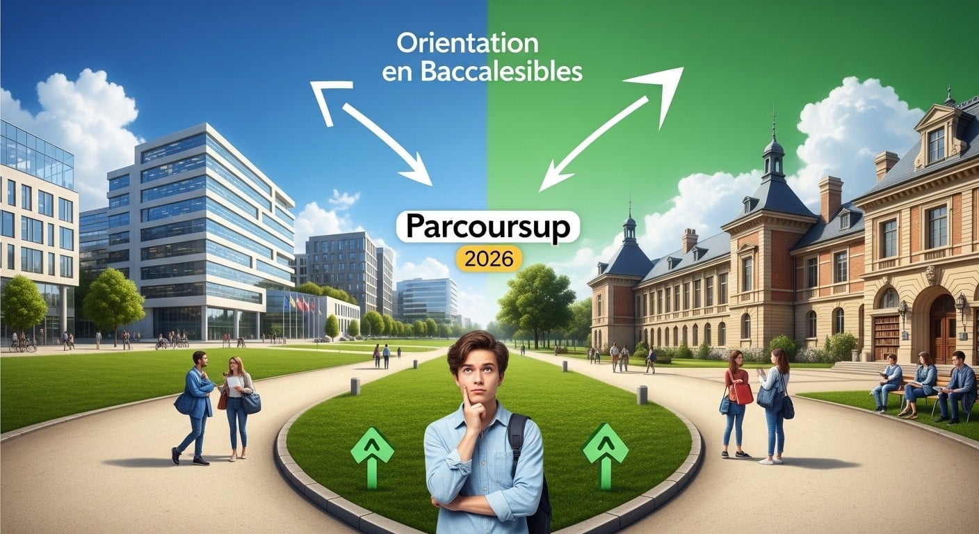 Vous hésitez entre école de commerce post-bac et IAE sur Parcoursup ? Découvrez avantages, inconvénients, frais, insertion et astuces pour choisir la formation qui vous correspond vraiment en 2026.
