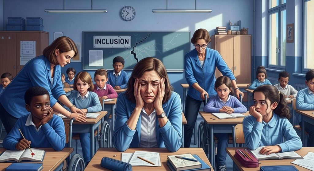 École Inclusive : Manque de Moyens et Souffrance des Élèves Handicapés