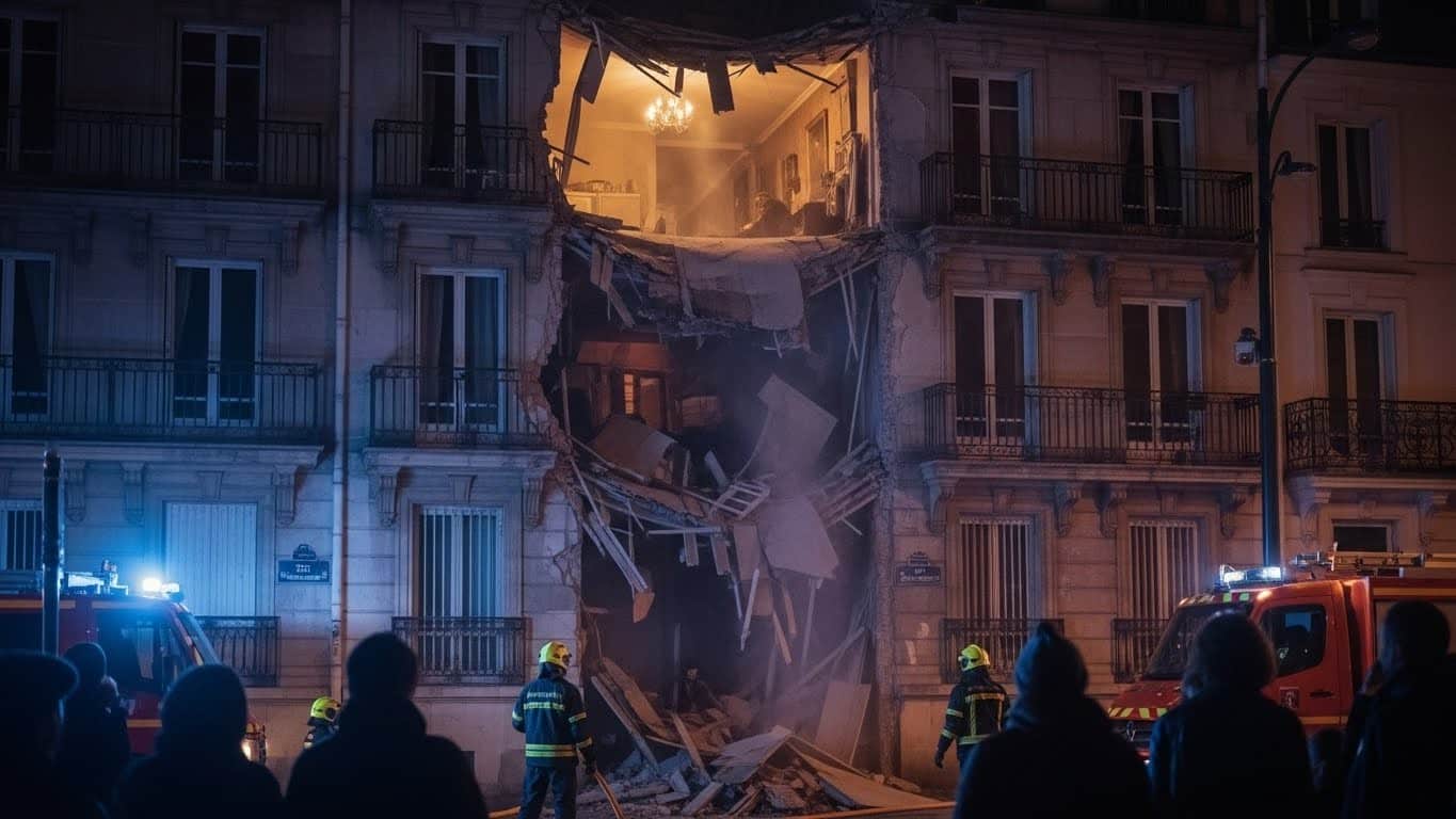 Découvrez le récit glaçant de l'effondrement d'un plancher rue Amelot à Paris lors d'une fête d'anniversaire : 20 blessés dont un grave, causes probables et leçons pour les immeubles anciens.