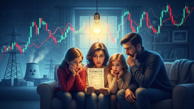 Électricité : Les Français Plus Exposés aux Aléas des Marchés