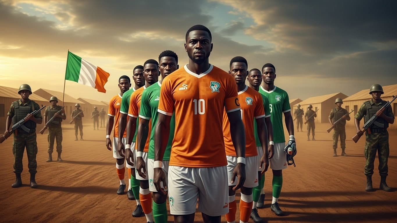 Découvrez l'incroyable histoire vraie des joueurs ivoiriens envoyés en camp militaire après leur élimination à la CAN 2000. Un épisode choquant où sport et politique se sont violemment croisés.