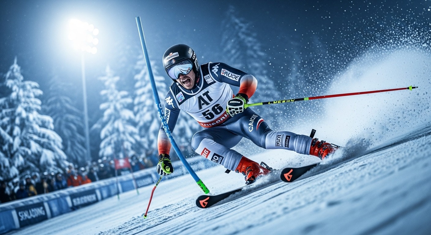 Alban Elezi Cannaferina signe un podium historique à Schladming et s'offre une place presque assurée pour les JO 2026 de Milan-Cortina, au détriment d'Alexis Pinturault. Récit d'une performance marquante.