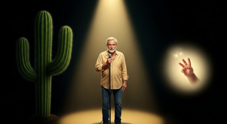 Élie Semoun : Nouveau Spectacle Cactus et Paternité à 62 Ans