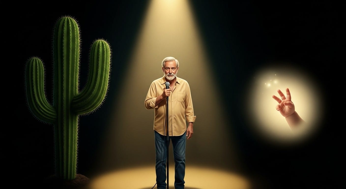 Élie Semoun se confie sur son show Cactus, sa paternité tardive à 62 ans et l'évolution de l'humour sans second degré. Un entretien touchant et incisif à découvrir.