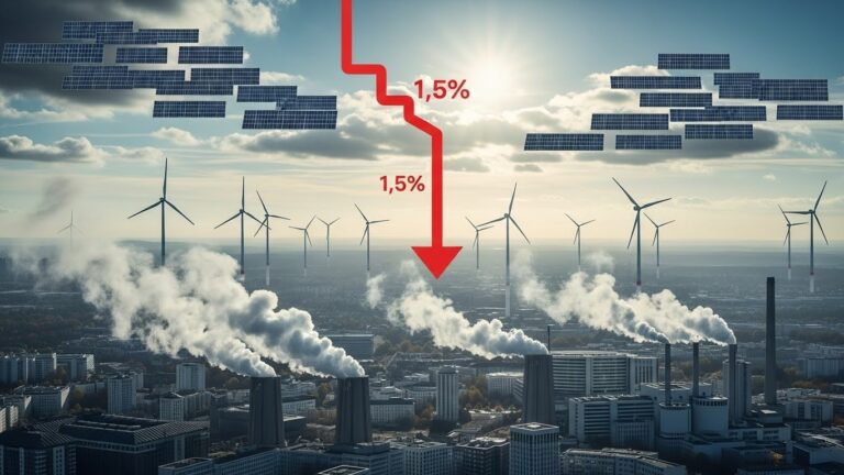 Émissions CO2 Allemagne : La Réduction Ralentit Fortement