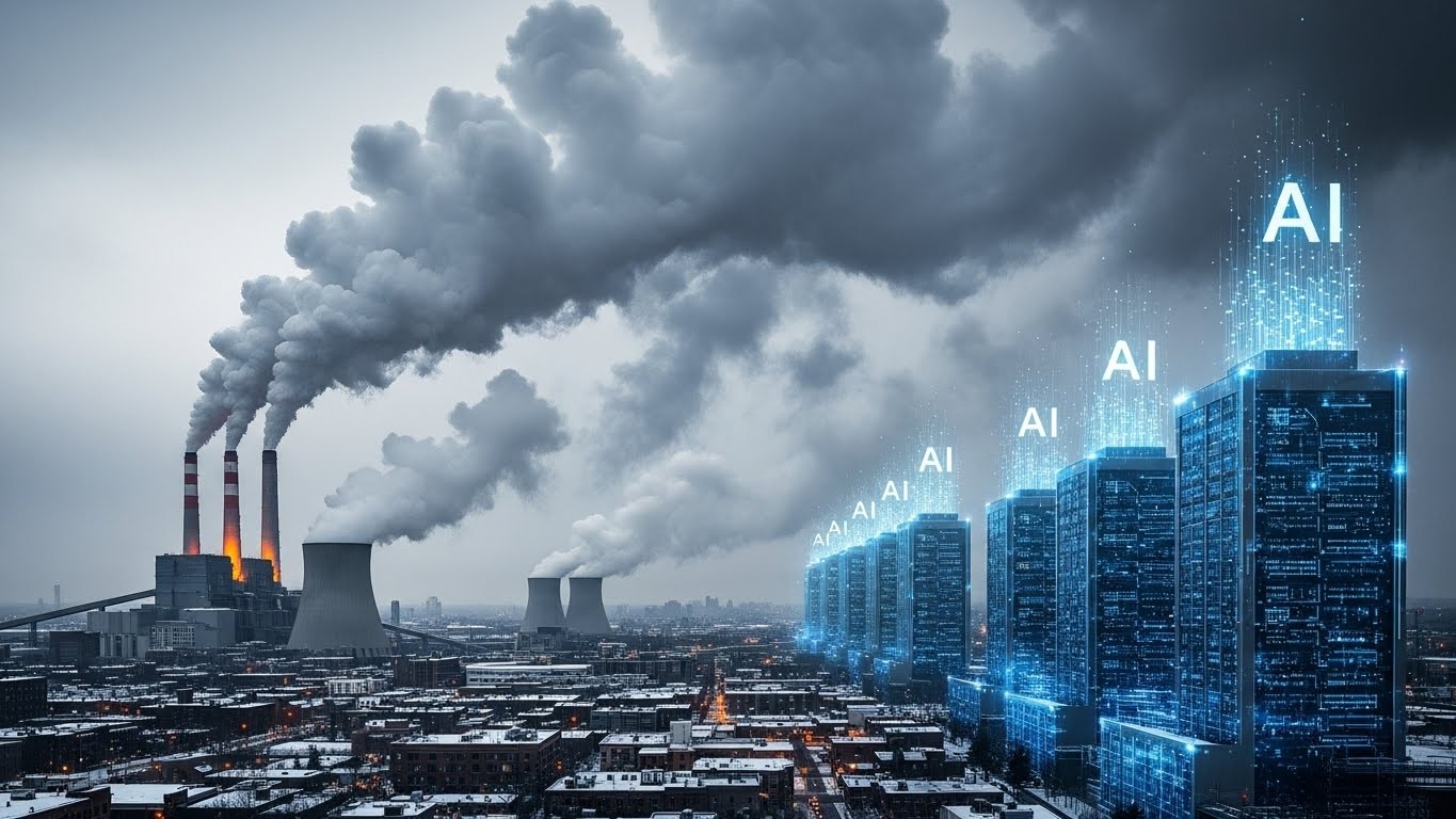 Les émissions de gaz à effet de serre aux États-Unis ont augmenté de 2,4 % en 2025 après deux ans de baisse. Froid hivernal et boom de l'IA expliquent ce rebond inattendu. Décryptage complet.