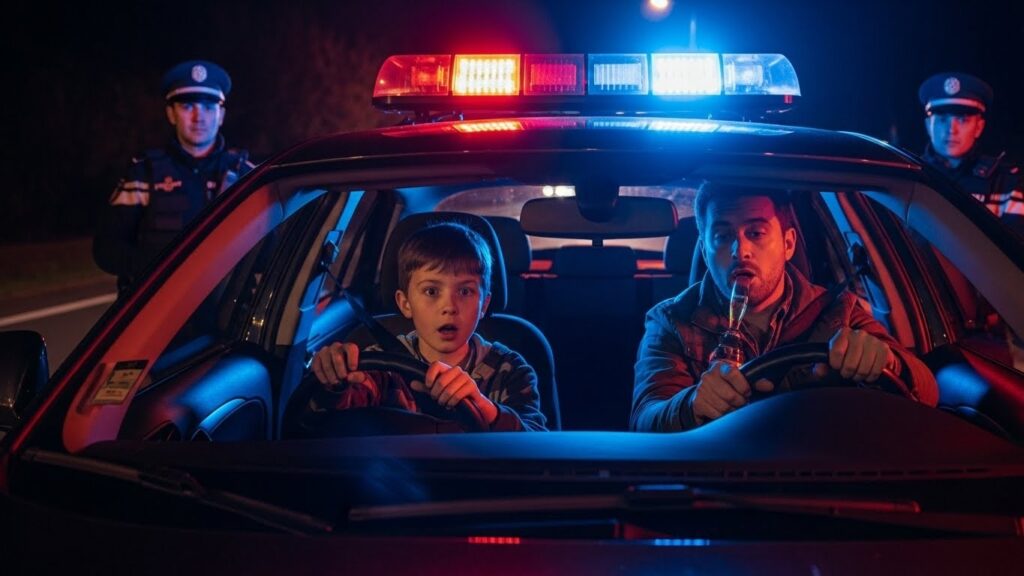 Enfant de 12 Ans au Volant : Père Ivre en Belgique