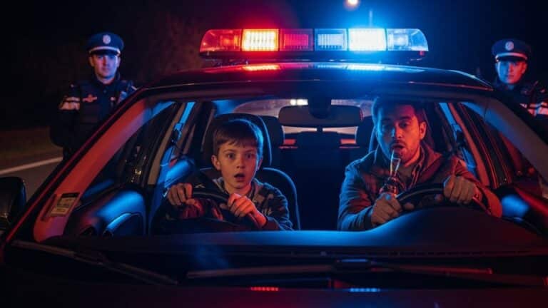 Enfant de 12 Ans au Volant : Père Ivre en Belgique