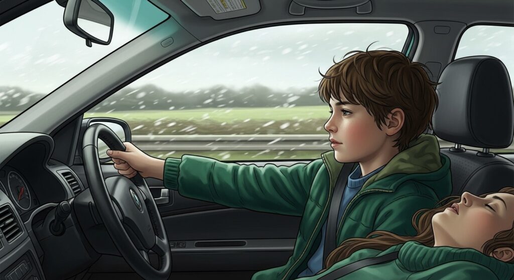 Enfant de 12 Ans Sauve Sa Mère Au Volant Après Malaise