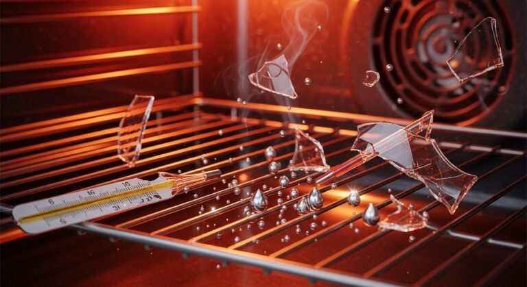 Enfant Met Thermomètre au Four : Explosion et Leçon