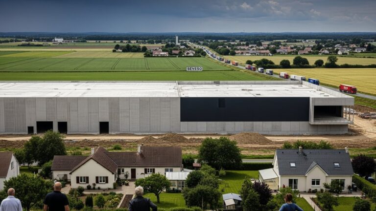 Entrepôt XXL Seveso à Amilly : Permis Accordé mais Projet en Suspens