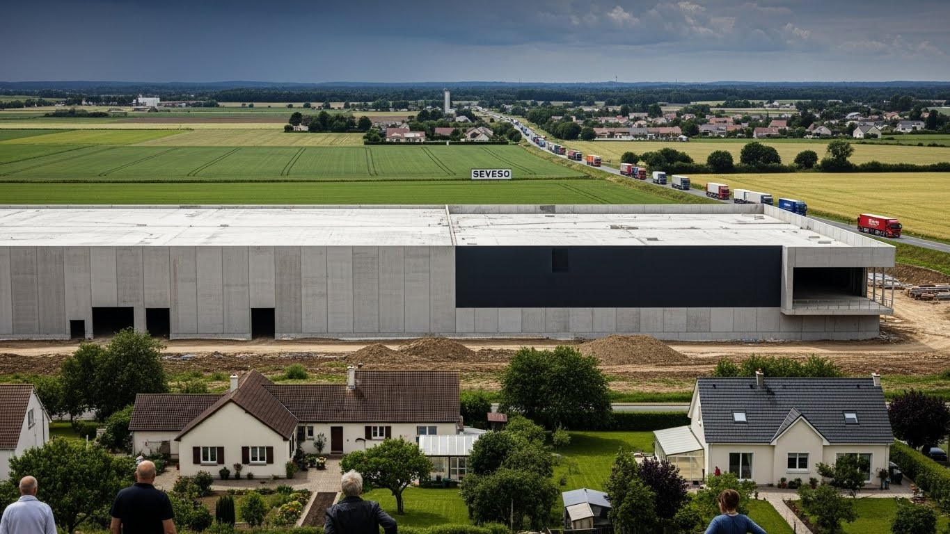 Découvrez pourquoi le permis de construire d'un entrepôt géant classé Seveso à Amilly (Loiret) a été signé, malgré l'opposition des riverains et l'attente cruciale de l'autorisation environnementale de l'État.