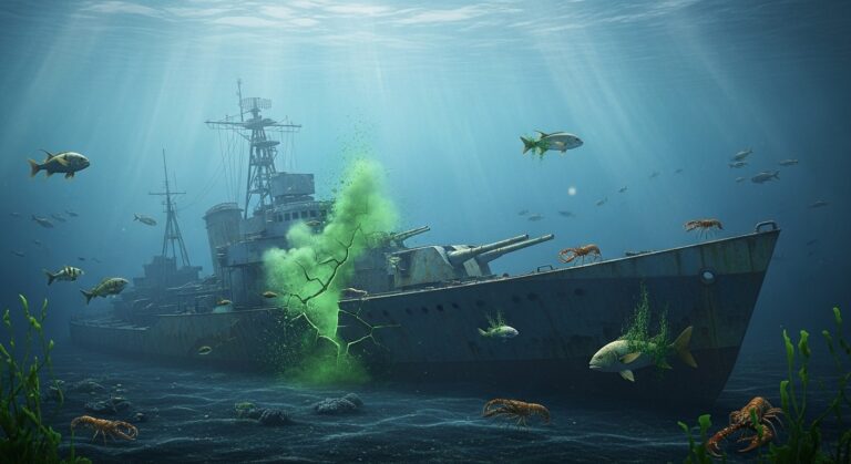 Épaves Toxiques en Manche : Un Scandale Environnemental Englouti